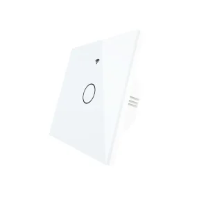 Tuya App Remote Control Single Fire Wire and Neutral Wire Smart Wall Switch 1 Gang Smart Switch