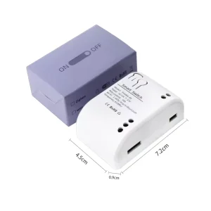 Tuya DC 7V-32V 1 Channel RF Wifi Relay Module Wireless Remote Control Switch Self-Lock for Smart Home