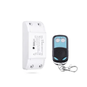Tuya Smart 1CH WIFI Smart Home Automation Relay Switch with Metering Support RF 433Mhz Remote Control PST-WF-S1R