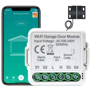 Tuya Smart DIY Google Home Alexa Voice Control Wifi Remote Control Garage Door Opener Controller Switch