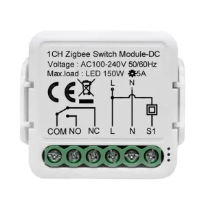 Tuya Smart Life 100-240VAC Remote Lighting Switch Module Dry Contact Wi-Fi Relay Switch