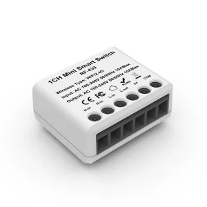 Tuya Smart Life Wireless Switch LED Lighting Wifi Smart 1 Gang Remote Control Alexa Google RF 433MHz