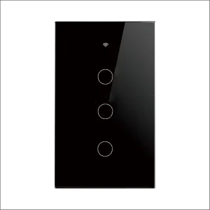 Tuya Smart Switches Wifi US 1/2/3/4 Gang Wall Light Touch Switch Remote Control by Alexa Google Voice