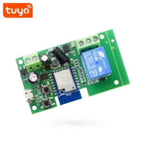Tuya Smart WiFi Switch Module 1CH 7 32V RF433 Remote Control Relay Inching Self Locking Wireless Garage Door Opener PST TYWB 1CH