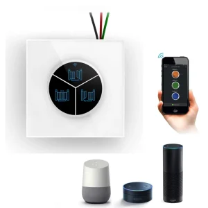 Tuya Smart Wireless Remote Control Switch for Garage Door Opener Automatic Door Rolling Door Switch