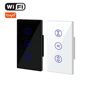 Tuya WiFi Curtain Switch Timed Touch Panel Intelligent Switch APP Wireless Remote Control Australian Regulations Smart Switch