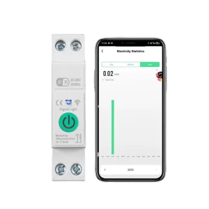Tuya WiFi Smart Circuit Breaker 1 63A DIN Rail APP Remote Control Voltage Protection Timer Switch