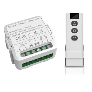 Tuya WiFi Smart Curtain Wireless Remote Control Breakers Switch Module Relay Home Automotion Alexa Voice