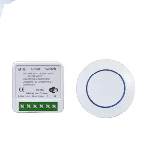 Tuya WiFi Smart Light Switch 16A 433MHz Wireless Remote Control Relay Controller Voice Control Works With Alexa Google Home