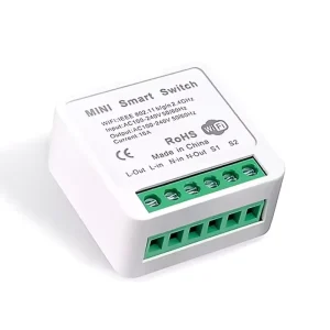 Tuya WiFi Smart Switch Module 16A Mini Breaker Smart Life App Remote Control for Home Lights