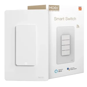Tuya WiFi Smart Switch US Version 1-4 Gang Outgoing Ground Neutral Wire App Remote Control Work With Alexa Google Home