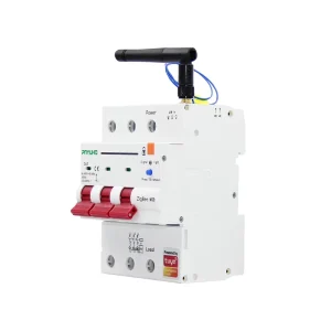 Tuya Zigbee Smart Circuit Breaker MCB 3p 63A Mini WiFi Energy Meter KWh Metering Monitoring Timer Relay CQC for Tuya App