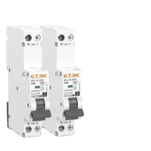 Type B RCBO Miniature Circuit Breaker 6KA 1P+N DPN 6 40A 230 240V 30mA Curve C Residual Automatic Current Leakage Protection