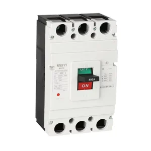 Type CM1 Molded Case Circuit Breaker 1P 2P 4P 3 Phase MCCB 400A 300A 50kA Circuit Breaker