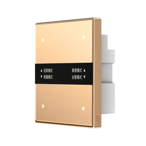 UIOT Zigbee Smart Panel Mobile Phone Remote Control Scene Linkage Timer Remote Control Switch Compatible with Alexa Home Kit
