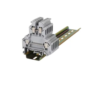 UK 5N Industrial Double Deck Phoenix Terminal Blocks Rail Terminals