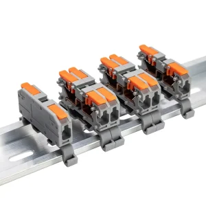 UK Quick Wire Terminal Block Rail-mounted Weld-free Connection Pain-free Wrench Pressing