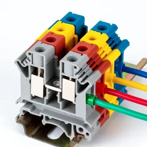 UK10N Universal Din Rail Terminal Block 0.5 10mm2 Combined Screw Terminal Wire Connector Can Be Assembled Into Finished Products
