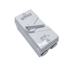 UKF-2P 20A 2P20A Load-Break IP66 Waterproof Isolating Switch 440V 50 60HZ PC Industrial