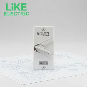UKF-4P 63A Waterproof Disconnect Switch Rotary Load Switch LiKE Electric
