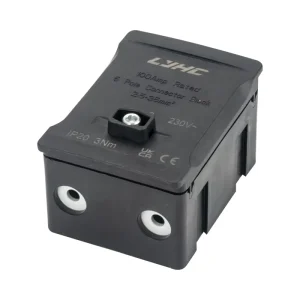 UKK Series 80A 125A 160A 250A 400A 500A Din Rail Terminal Blocks Wire Connectors Universal Electric Wire Connector UKK 80A Blue
