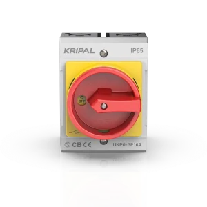 UKP Series 16A Changeover Switches Manual Waterproof Isolator Switch IP65 Disconnecting Switch for Generator