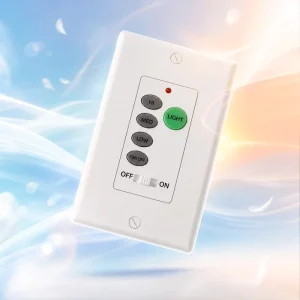 US 118 Single Pole AC Wall Switch Fixed Code 3 Speed Dimming Ceiling Fan Controller 110V-120V Household Commercial Use BY061 5