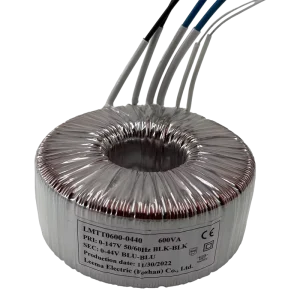 US EU Certificate OEM ODM 15VA to 5000VA Toroidal Single Phase Transformer 110vac to 15vac Center Tapped