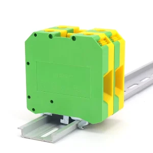 USLKG 50 Screw Protective Earth Terminal Block Grounding Connector with Brass Contact 150A Max Continuous Amp