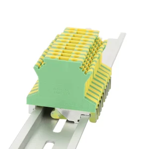 USLKG2.5 Din Rail Terminal Block USLKG 2.5 Screw Connection Ground Terminal Earth Electrical Terminal Block