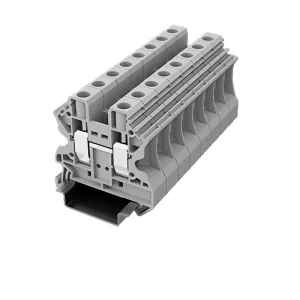 UT 10 DIN Rail Screw Cage Wire Terminal Block