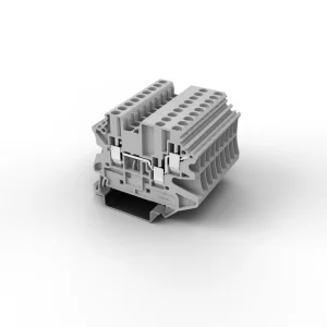 UT 2.5 1000V One In Two Out Din rail mounting Screw terminal block