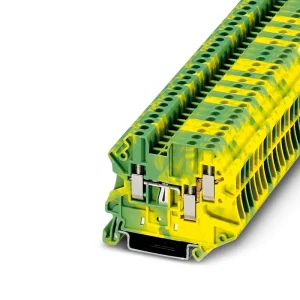 UT 2.5 Twin ground block din rail screw connection wiring terminal