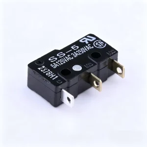 Ultra Small Basic Switch Toggle SS 5 Black