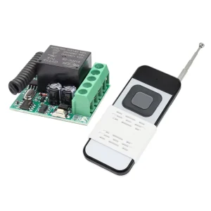 Universal 1000 Meter 315/433Mhz Rf Wireless Control Switch Remote Control and DC 12V 1 Channel 10Amp Relay Receiver Switch