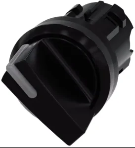 Universal 3SU1002 2BF10 0AA0 Lighting Selector Switch 22mm Round Plastic Black Selector Switch Short 2 Position