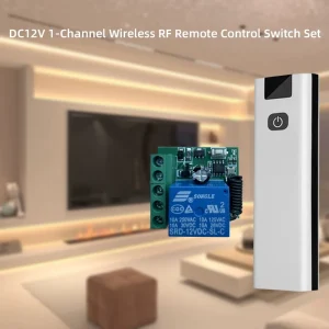 Universal 433MHz Intelligent Wireless Home Security Alarm All Round Wireless Control Switch for Residential Safety Guard System