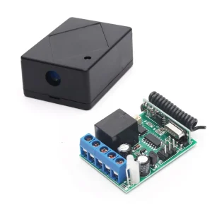 Universal Industrial Wireless RF 315MHz Receiver Switch 1 Channel Rugged Case 433MHz Relay for Factory Machine and Pump Control