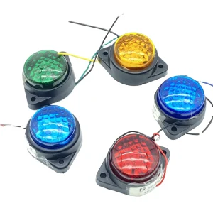 Universal LED Side Indicator Light with 6 LEDs for Truck Spare Parts