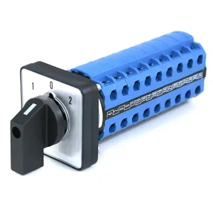 Universal Transfer Switch LW26 20 3 Position 9P 36 Terminals 20A Transfer Changeover Cam Universal Selector Switch 48X48mm