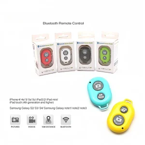 Universal Wireless Remote Shutter Flexible Selfie Camera Switch Button for Mobile Phone Home Photography Use