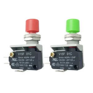 VAP-13 V15F-01C Micro Switch Combination Switch NC/NO Limit Switches with Pin Plunger Hinge and Simulated Roller Leaf