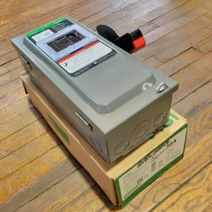 VHU361 Safety Disconnect Switch 30A 600V for PLC