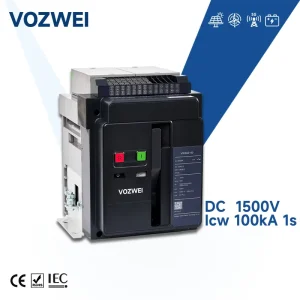 VW3GZ-40 2P 2 Poles High Load 630A 2500A 4000A 1000V DC 1500VDC 15kV 100kA Disconnector Switch for PV Solar Power System