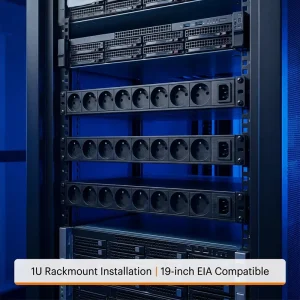 Vertical 0U Israel Basic PDU 16A 250V Aluminum Power Distribution Unit for Space Saving High Density Server Cabinet Rack Mount