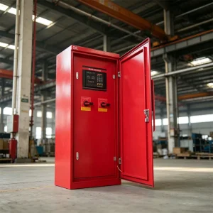 Vertical Low Voltage Electrical Cabinet With Control Display Complete Wiring Distribution Equipment for Commercial Sites