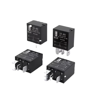 W3 12V 24V 30A Automotive Relay 4 Pin 5 Pin Auto Car Relay With Connector for Auto Electrical Control