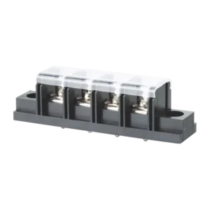 WANJIE WJ78CM 13.0mm Pitch 600V 40A 18-10AWG 2P-20P With Fixing Screw on Both Side Barrier Terminal Block With Cover