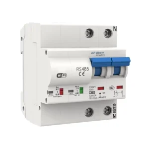 WIFI RS485 4G Mini MCB RCBO RCCB Smart Circuit Breaker TCP/IP Li Protection Residual Current Metering