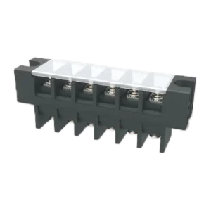 WJ10C 16.0 Double Row 16.0mm Pitch 600V 65A 14-6AWG With Fixing Screw on Both Side Barrier Terminal Block With Cover